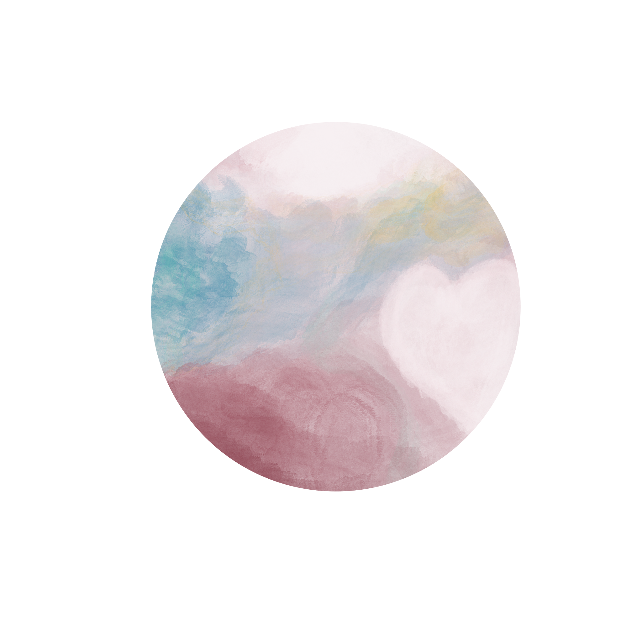 Pluto-Davidson watercolor logo